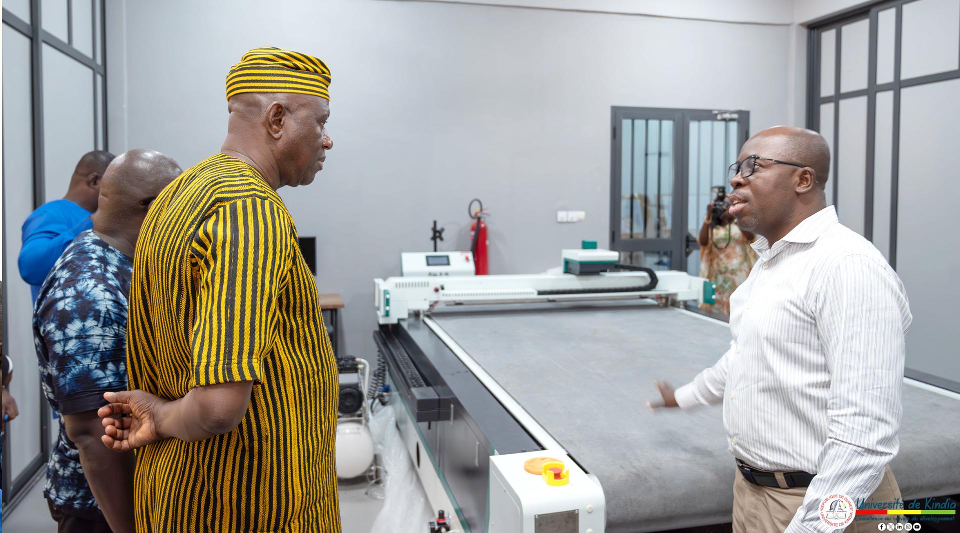 Coopération inter-universitaire : Le Recteur visite les locaux de l’UNIPOD, du CILL et du COUL de l’Université de Lomé
