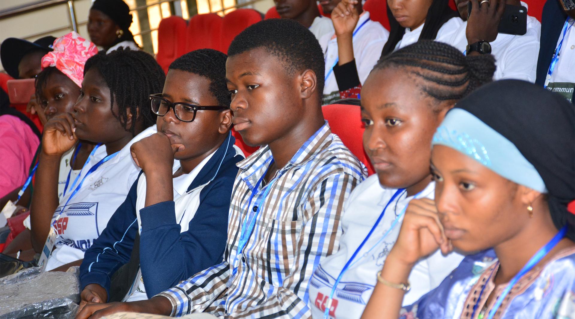 Lancement des activités du forum communautaire des jeunes acteurs de la protection de l'environnement.